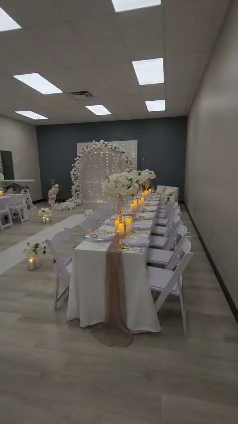 Fairy-Light Arch Reception