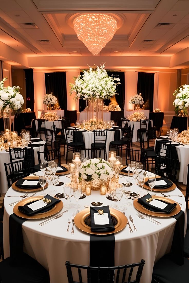 Black & Gold Ballroom