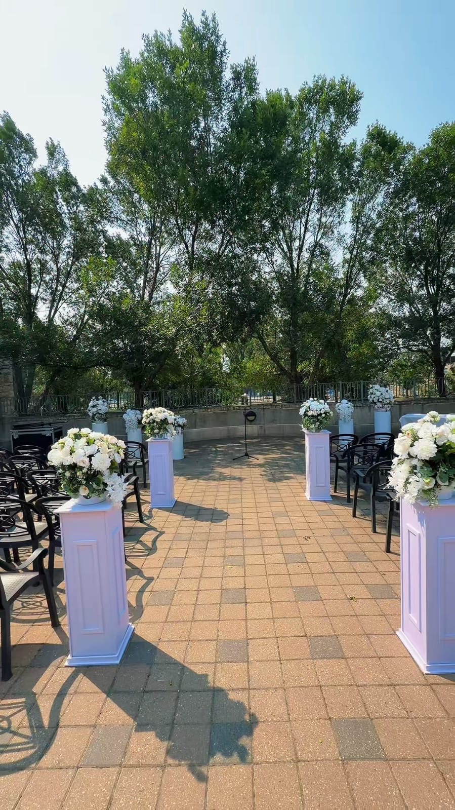 Garden Ceremony Aisle