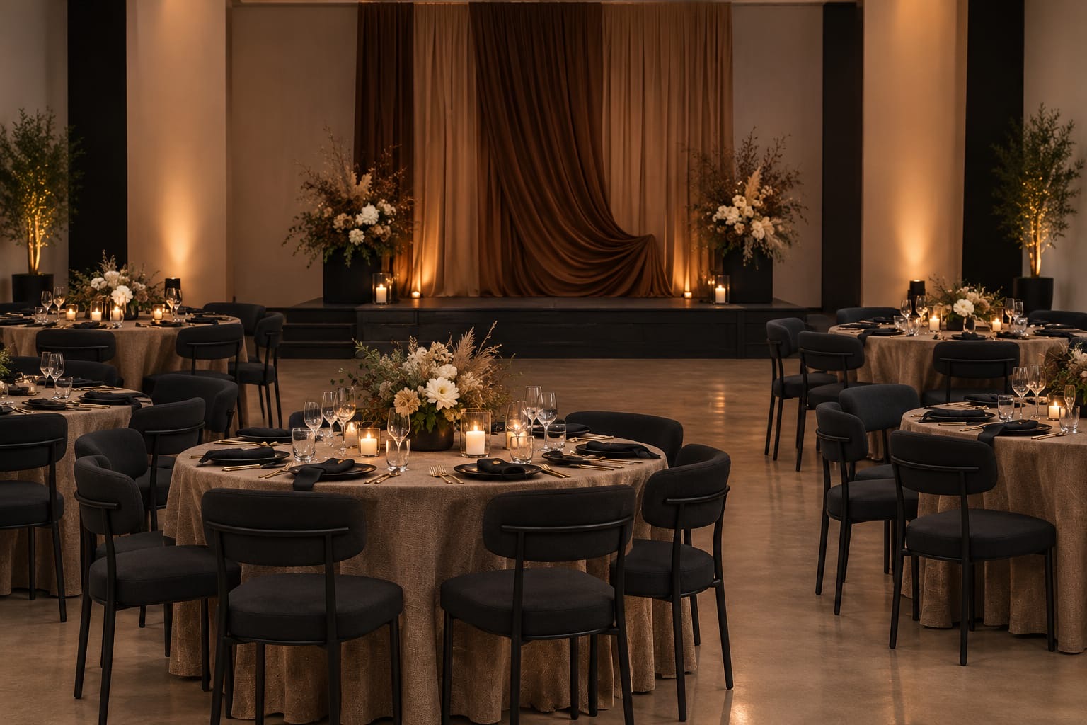 Golden Ballroom Styling