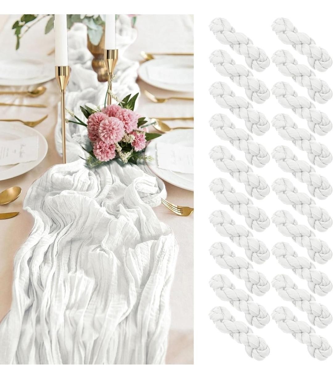 Cheesecloth Runners and Napkins