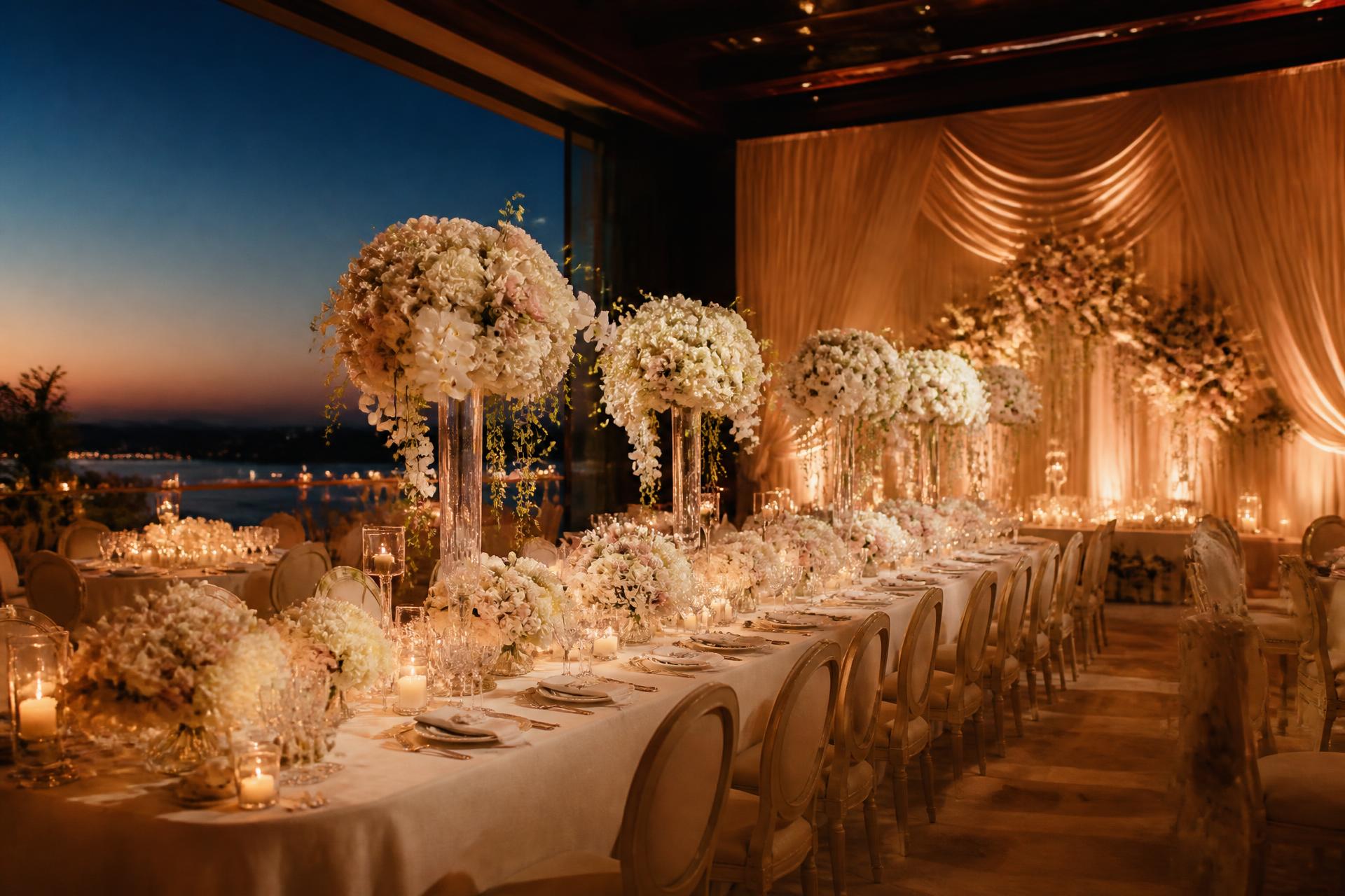 Candlelit Reception